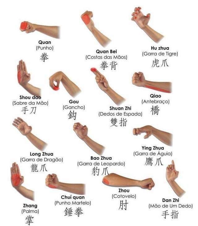 kung fu styles list